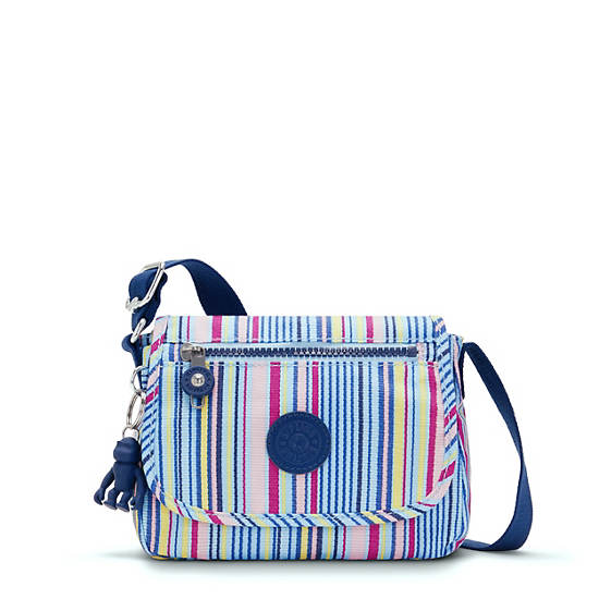 Bolsos Mini Kipling Sabian Classic Printed Crossbody Azules | MX 1340PJ